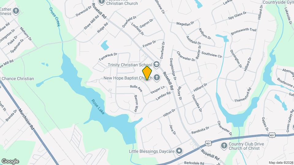 3516 Torbay Dr Map and Location Details