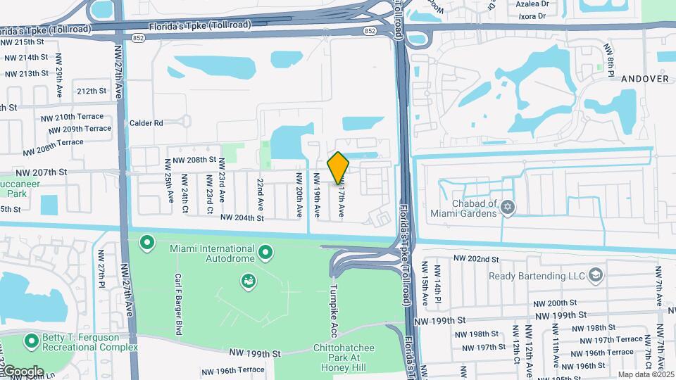 20540 NW 17th Ave, Unit 2 Map and Location Details