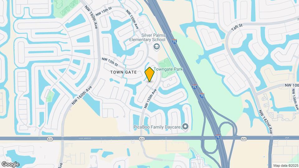725 NW 156th Ave Map and Location Details