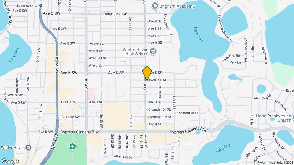 674 Avenue L SE Map and Location Details