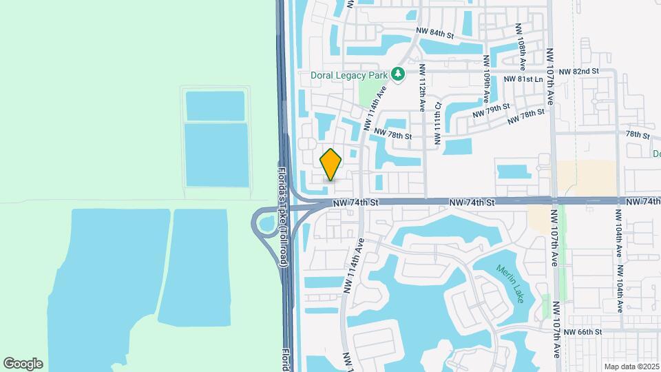 7480 NW 114th Path Map and Location Details