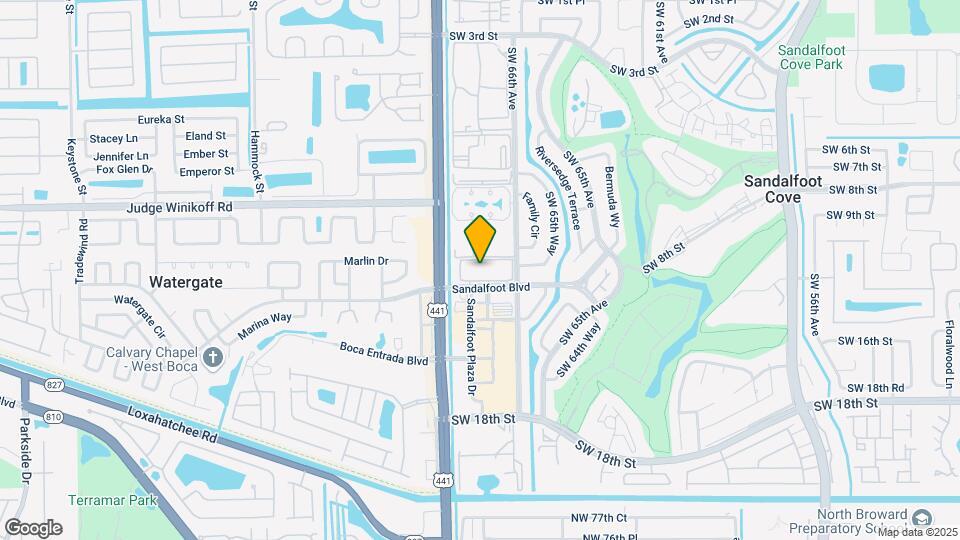 9949 Sandalfoot Blvd Map and Location Details