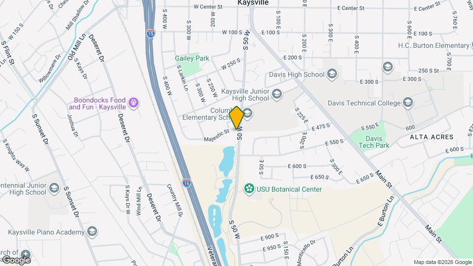 496 S 50 W Map and Location Details