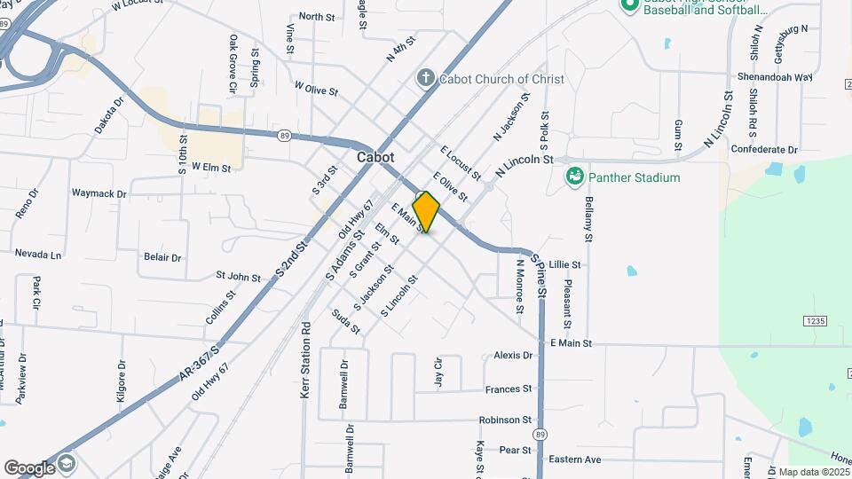 405 E Main St Map and Location Details