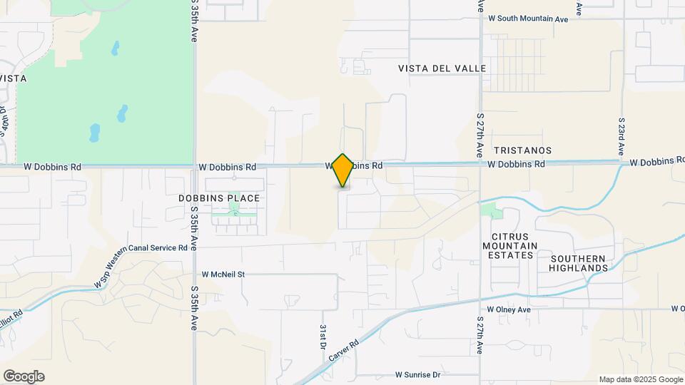 9320 S 30th Ln Map and Location Details