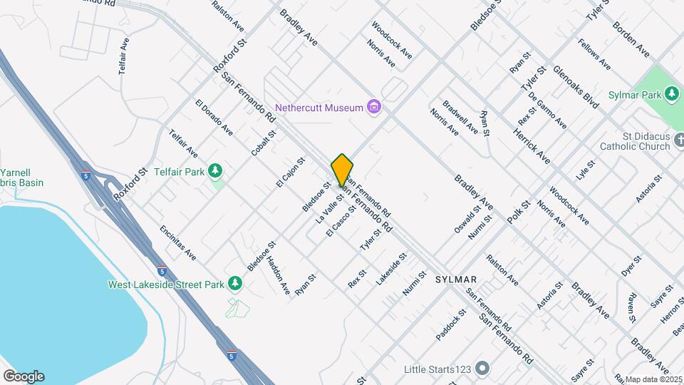 12877-12887 San Fernando Rd Map and Location Details