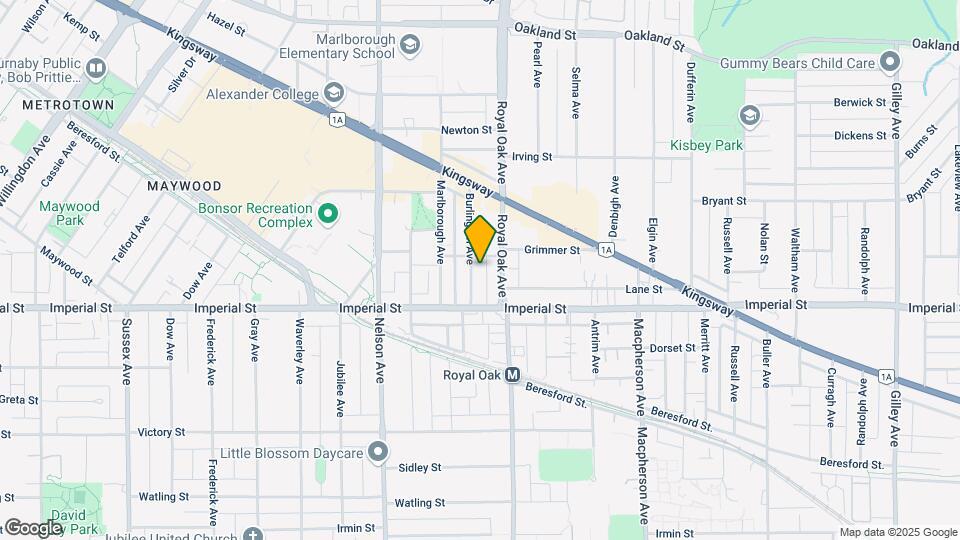 6688 Burlington Ave Map and Location Details