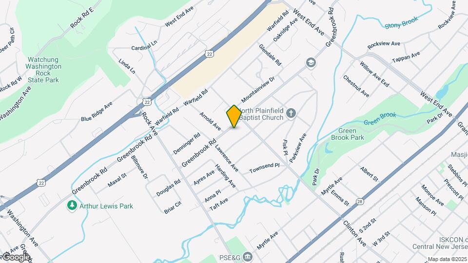 621 Greenbrook Rd Map and Location Details
