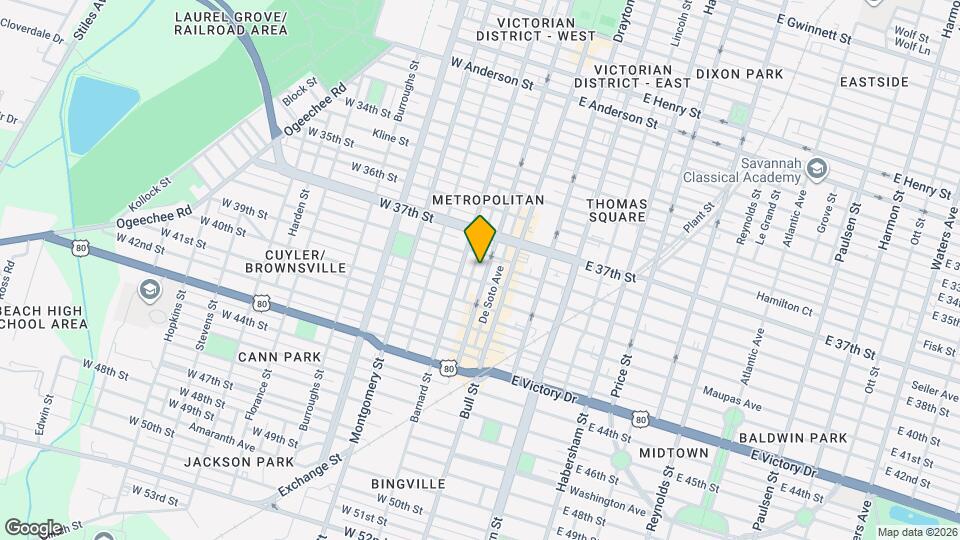 2223 Whitaker St, Unit 2223 Whitaker St Map and Location Details