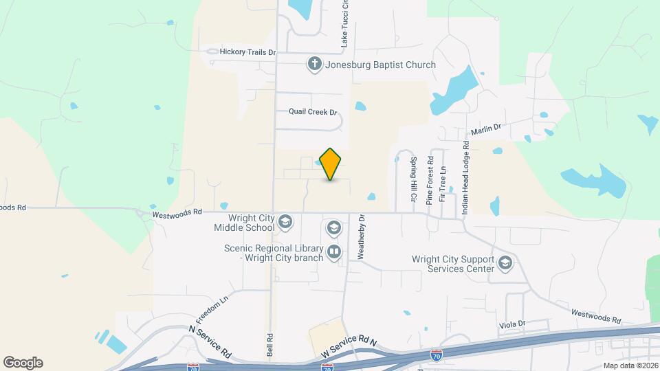 1402 Parkview Dr Map and Location Details