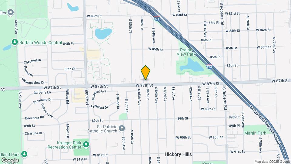8424 W 87th St Map and Location Details
