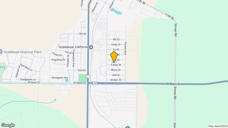 4461 Cedar St Map and Location Details