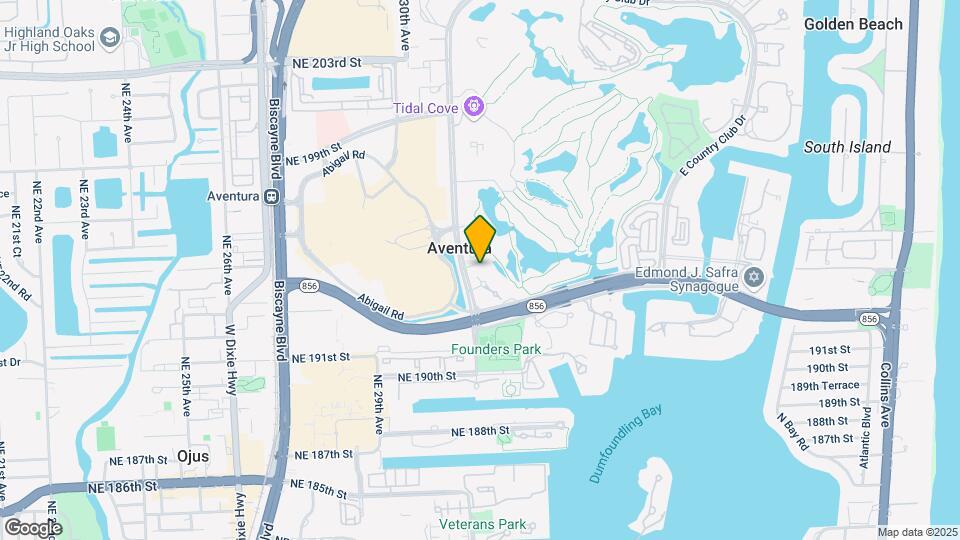 19501 W Country Club Dr, Unit #2313 Mapa y Detalles de la Ubicación