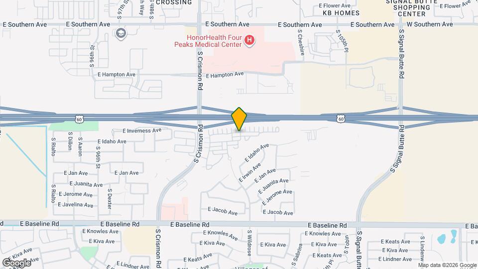 10139 E Isleta Ave Map and Location Details