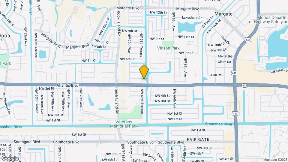 486 NW 69th Terrace Map and Location Details