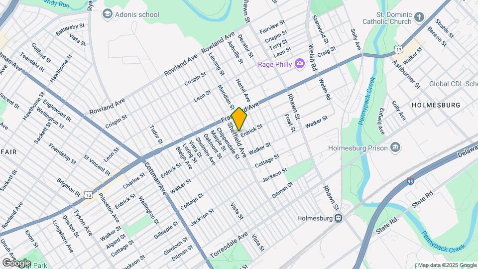 4031 Sheffield Ave Map and Location Details