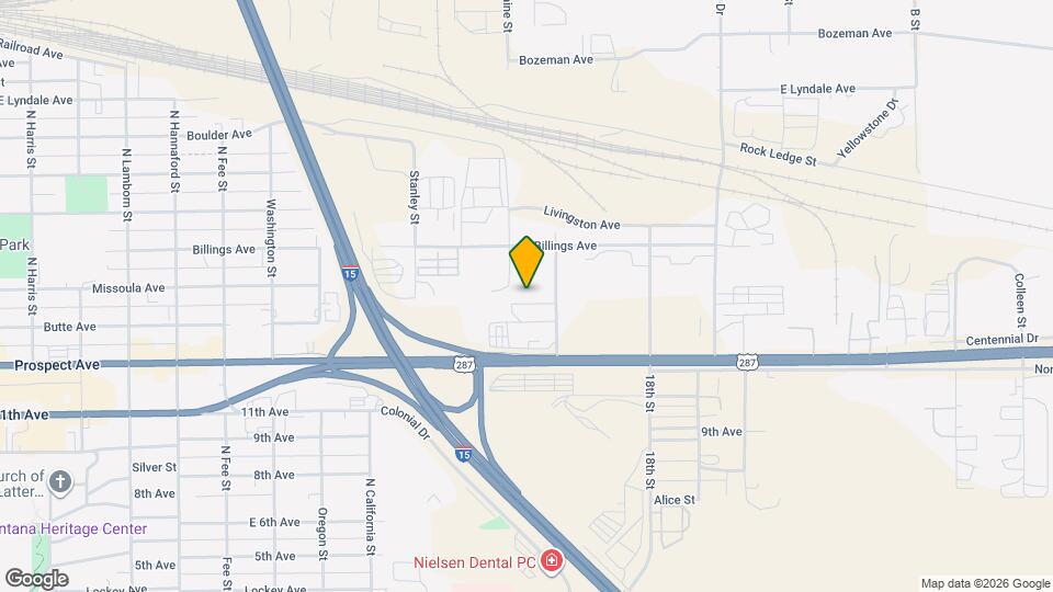 840 Gibbon St Map and Location Details