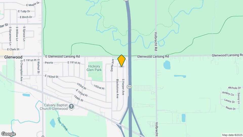 242 S Harper Ave Map and Location Details