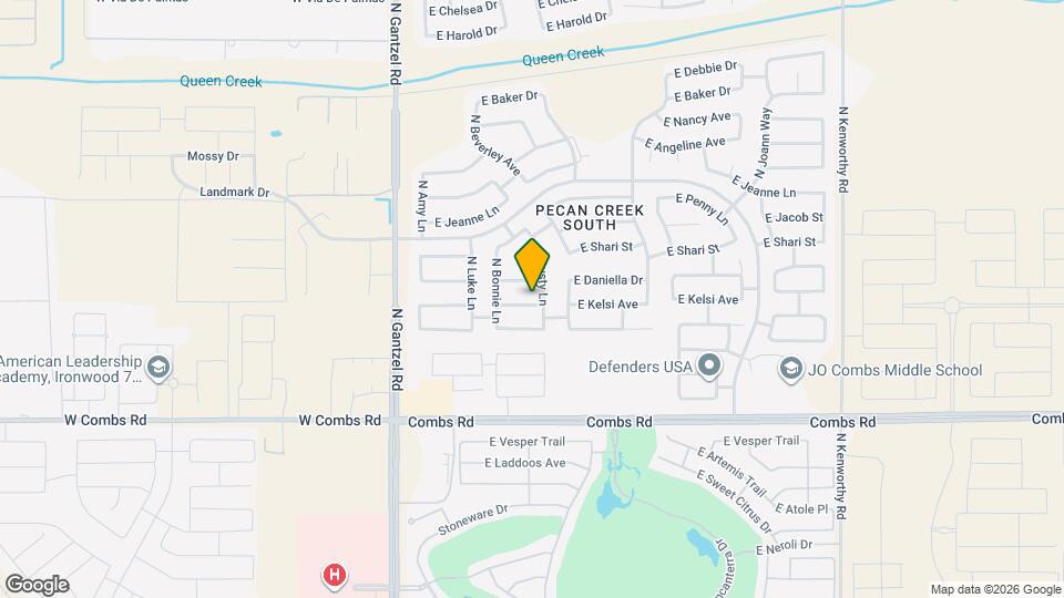 734 E Kelsi Ave Map and Location Details