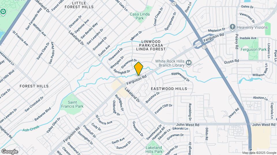 8712 Tudor Pl Map and Location Details