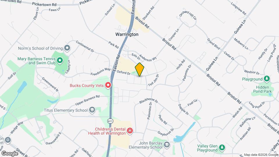 1110 Joseph Rd, Unit B Map and Location Details