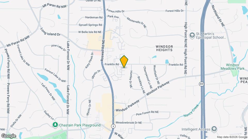 4353 Parkside Pl Map and Location Details