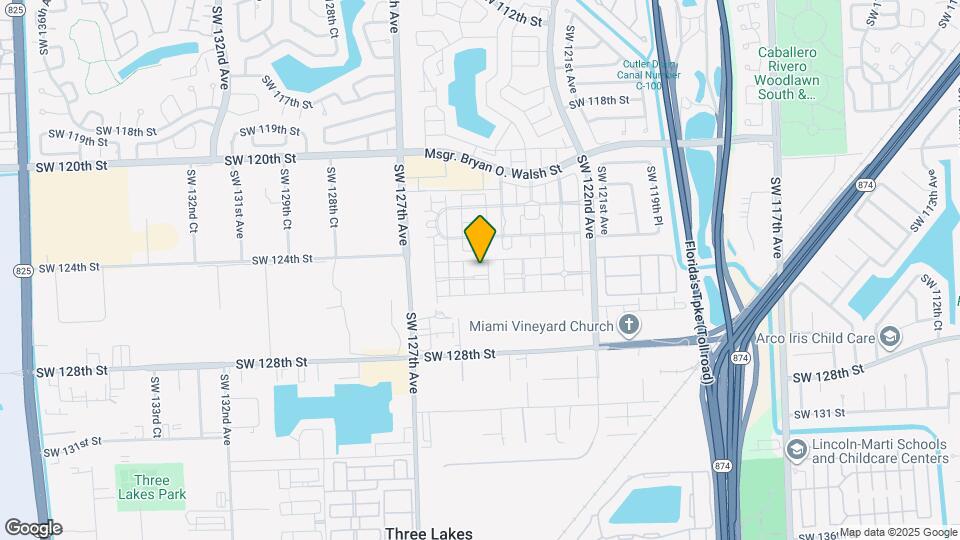 12435 SW 125th St Map and Location Details