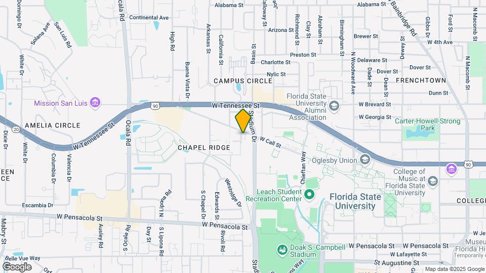 A University View Map and Location Details