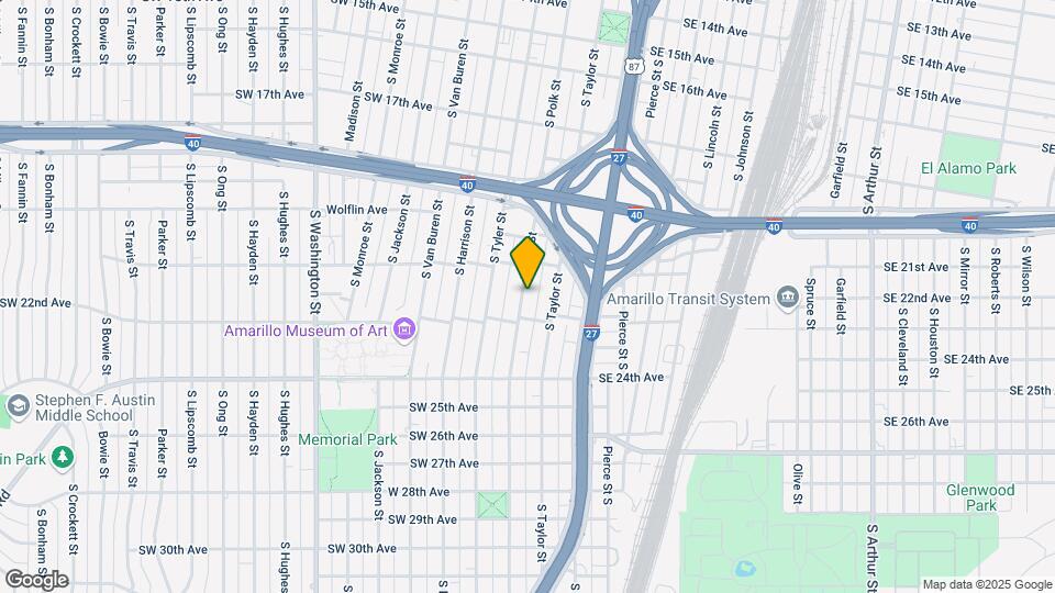 2115 S Polk St, Unit 6 Map and Location Details