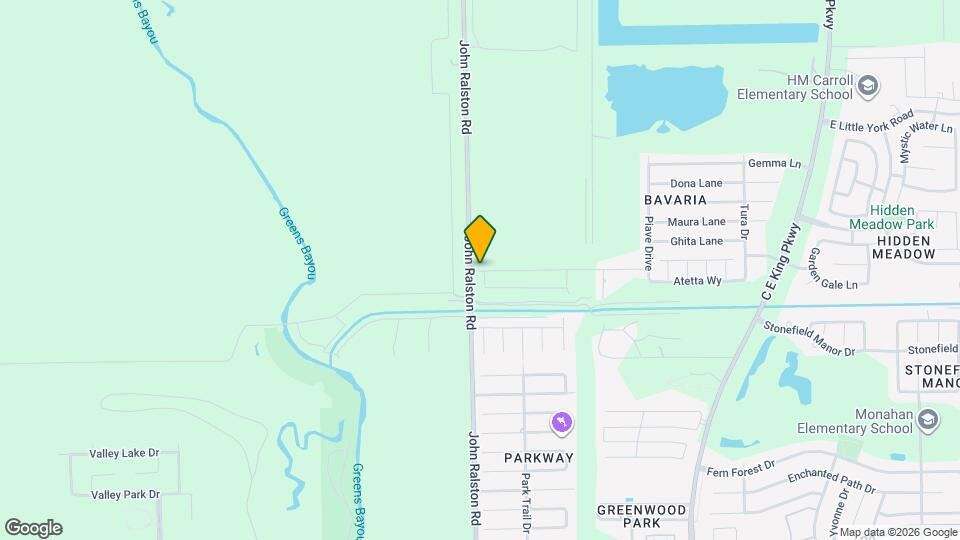 11911 Pia Drive Map and Location Details