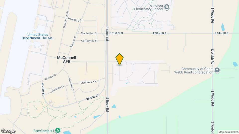 8160 E 34th Ct S Map and Location Details