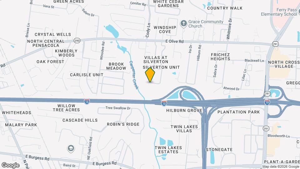 7802 Heirloom Dr Map and Location Details