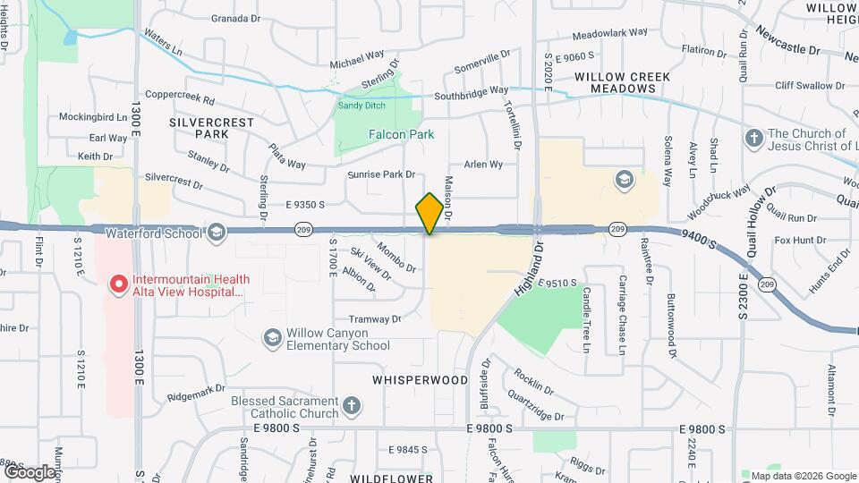 9425 S Tramway Dr Map and Location Details