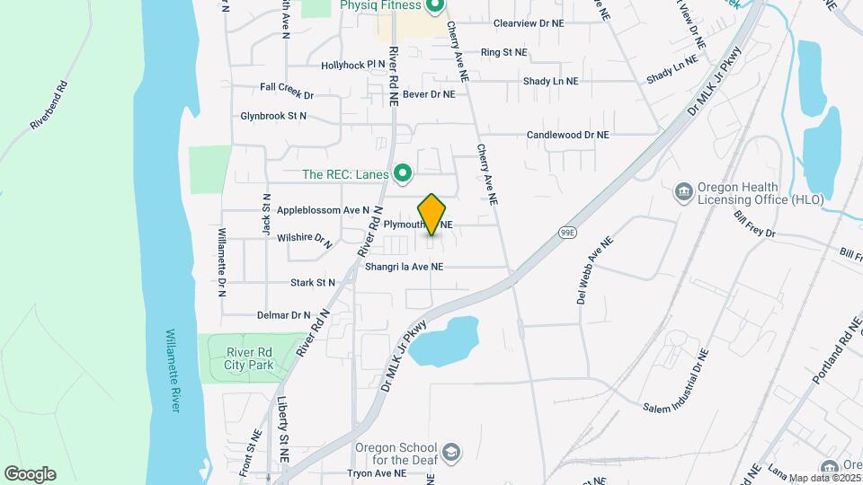 760 Plymouth Dr NE Map and Location Details