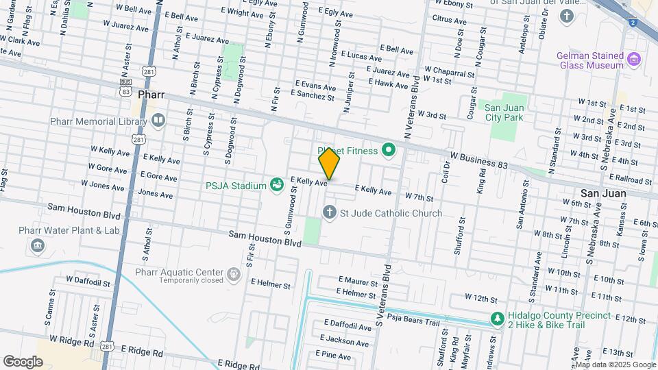 Chaparral 11 Apartments Map and Location Details