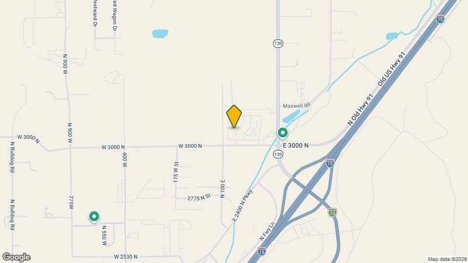 3043 N 175 E Map and Location Details