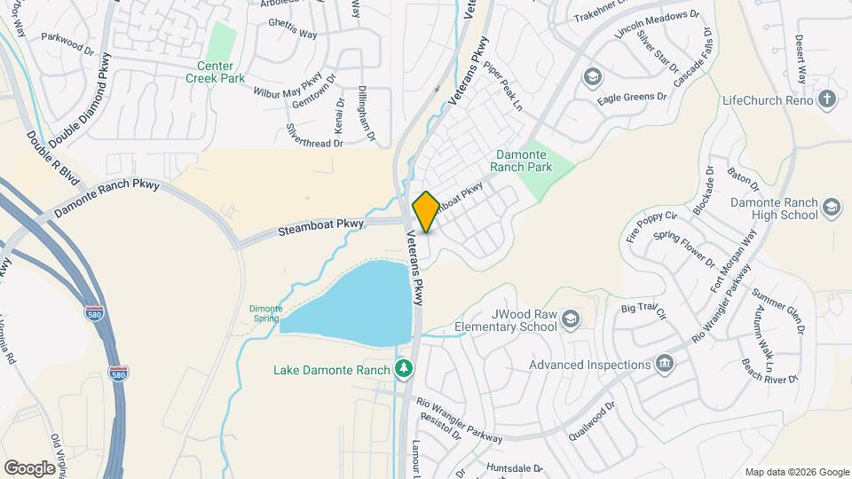 1755 Wind Ranch Rd Map and Location Details