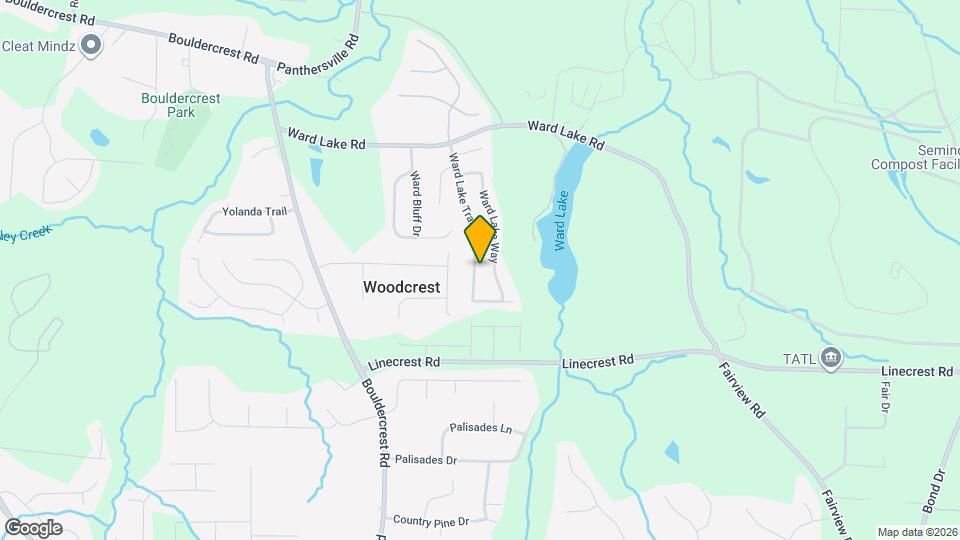 4116 Ward Lake Trail Map and Location Details