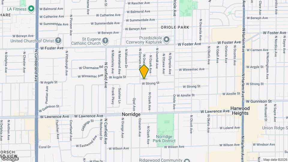 7744 W Strong St Map and Location Details