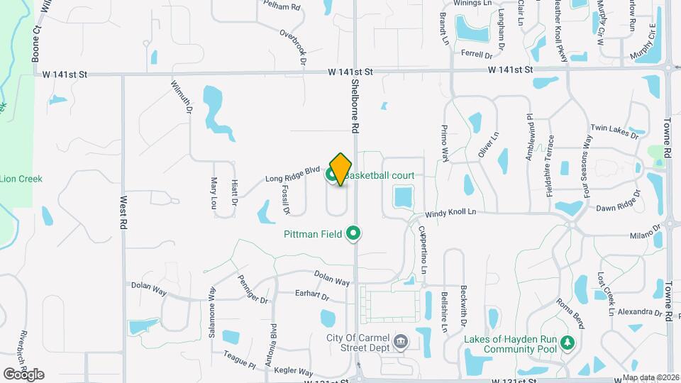 13720 Akers Dr Map and Location Details