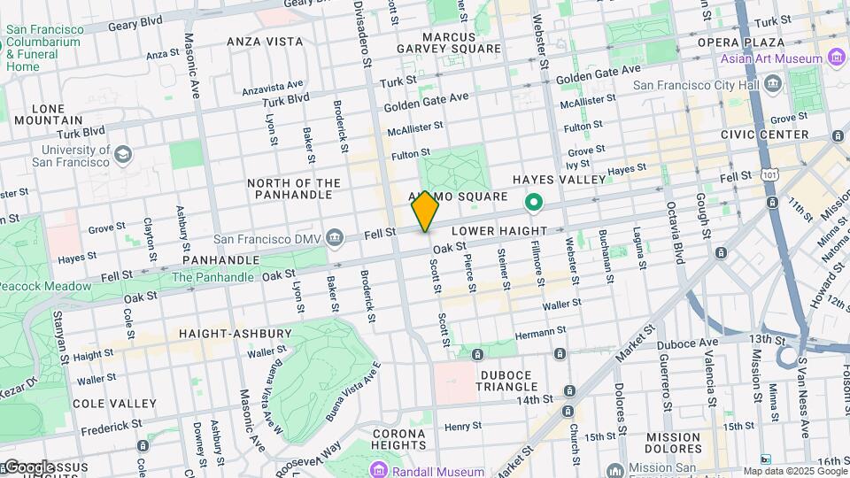 445 Scott St Mapa y Detalles de la Ubicación