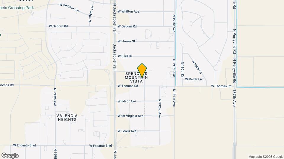 2918 N 193rd Ave Map and Location Details