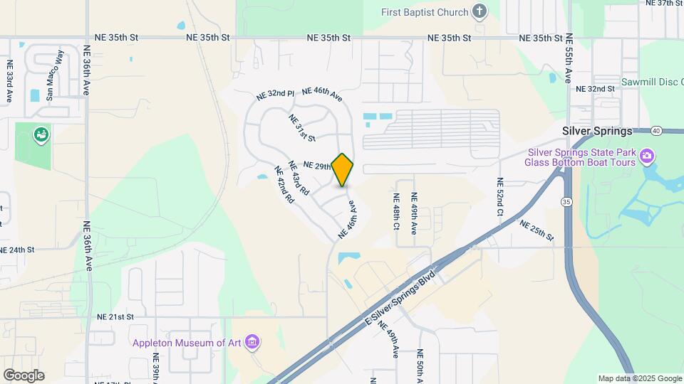 2720 NE 46th Ave Map and Location Details