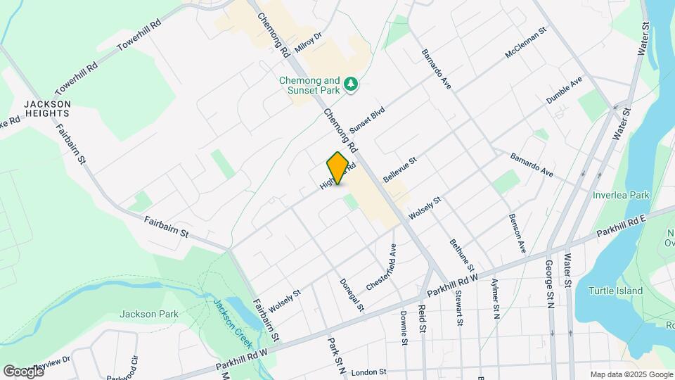 362 Dominion Cres Map and Location Details