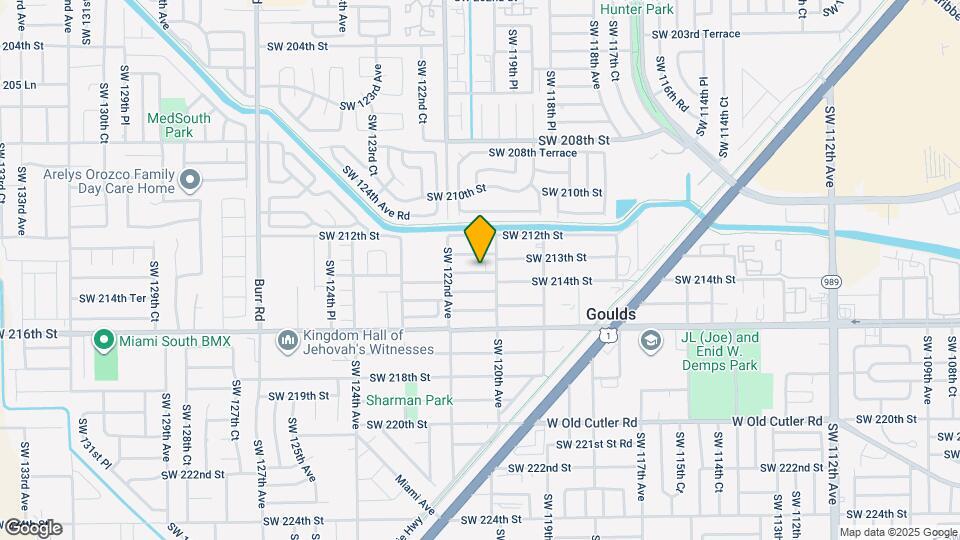 12035 SW 213th Terrace Map and Location Details
