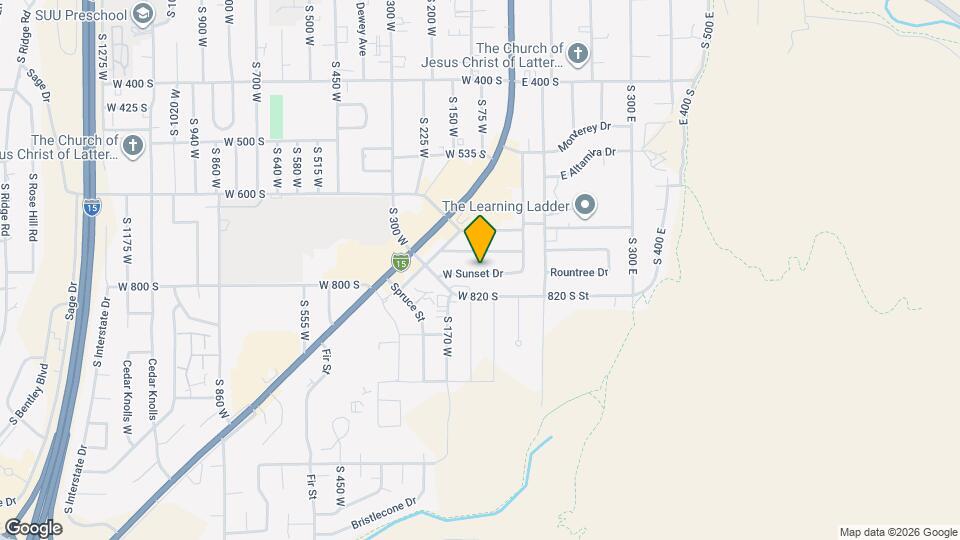 81 W Sunset Dr Map and Location Details
