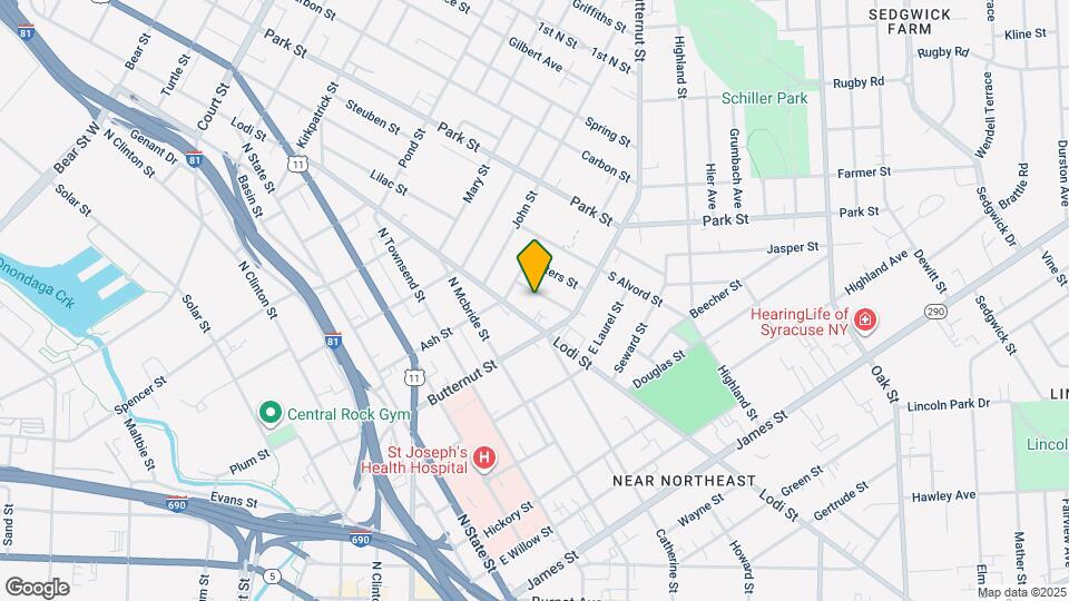 119 Josephine St, Unit 2 Map and Location Details