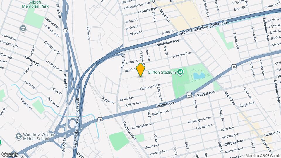 Franklin Gardens Mapa y Detalles de la Ubicación