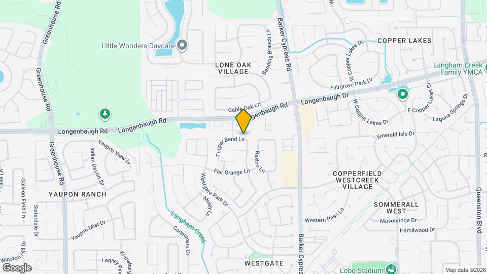 18214 Tupper Bend Ln Map and Location Details