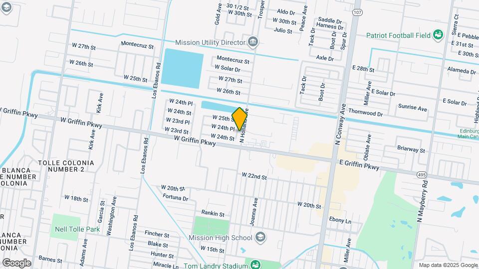 805 W 24th St, Unit 2 Mapa y Detalles de la Ubicación